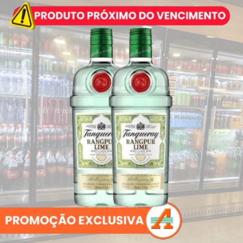 PAGUE 1 LEVE 2: GIN TANQUERAY - PRÓXIMO DO VENCIMENTO (Válido até 19/09/2025)
