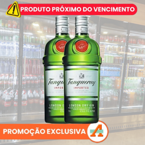 PAGUE 1 LEVE 2: GIN TANQUERAY - PRÓXIMO DO VENCIMENTO (Válido até 19/09/2025)