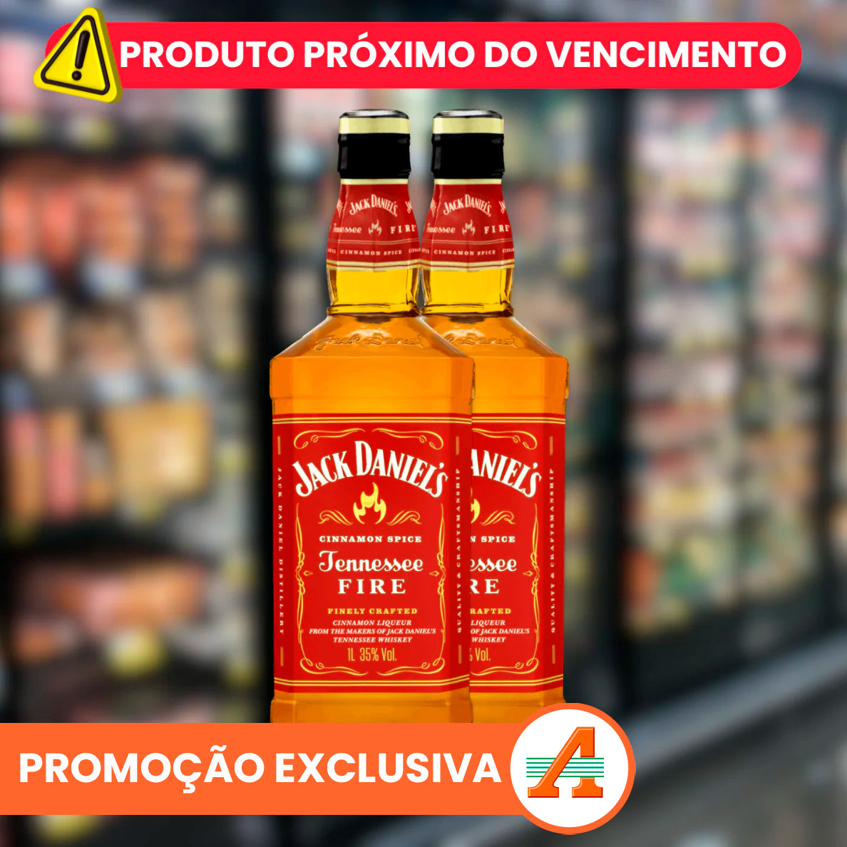 PAGUE 1 LEVE 2: Whisky Jack Daniels - PRÓXIMO DO VENCIMENTO (Válido até 15/09/2025)