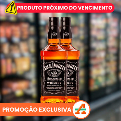 PAGUE 1 LEVE 2: Whisky Jack Daniels - PRÓXIMO DO VENCIMENTO (Válido até 15/09/2025)