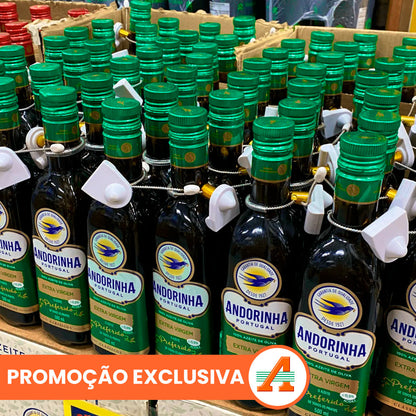 Kit 5 Azeites de Oliva Andorinha Extra Virgem 500ml - PACK PROMOCIONAL